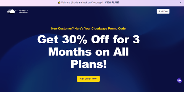 Active Cloudways Promo Code
