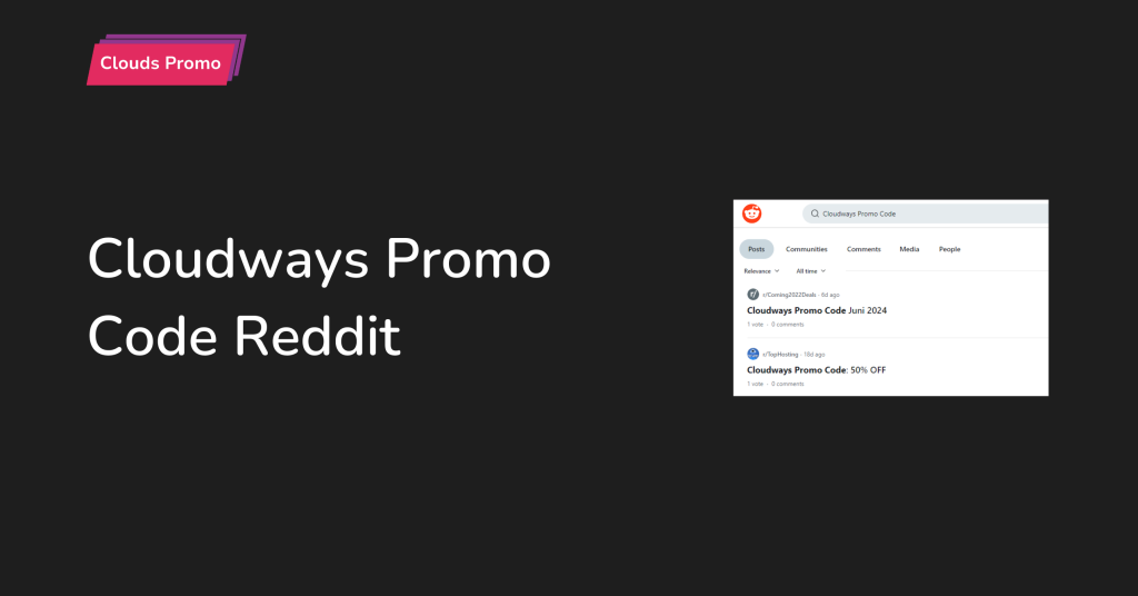 Cloudways Promo Code Reddit