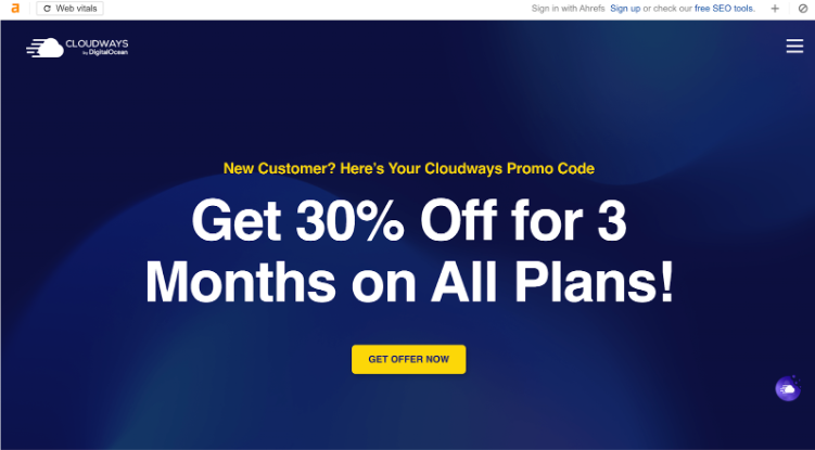 Ongoing Cloudways Discounts